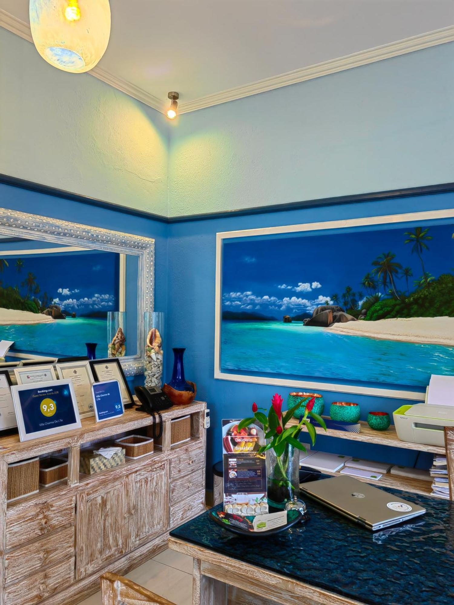 Villa Charme De L'Ile La Digue Bagian luar foto